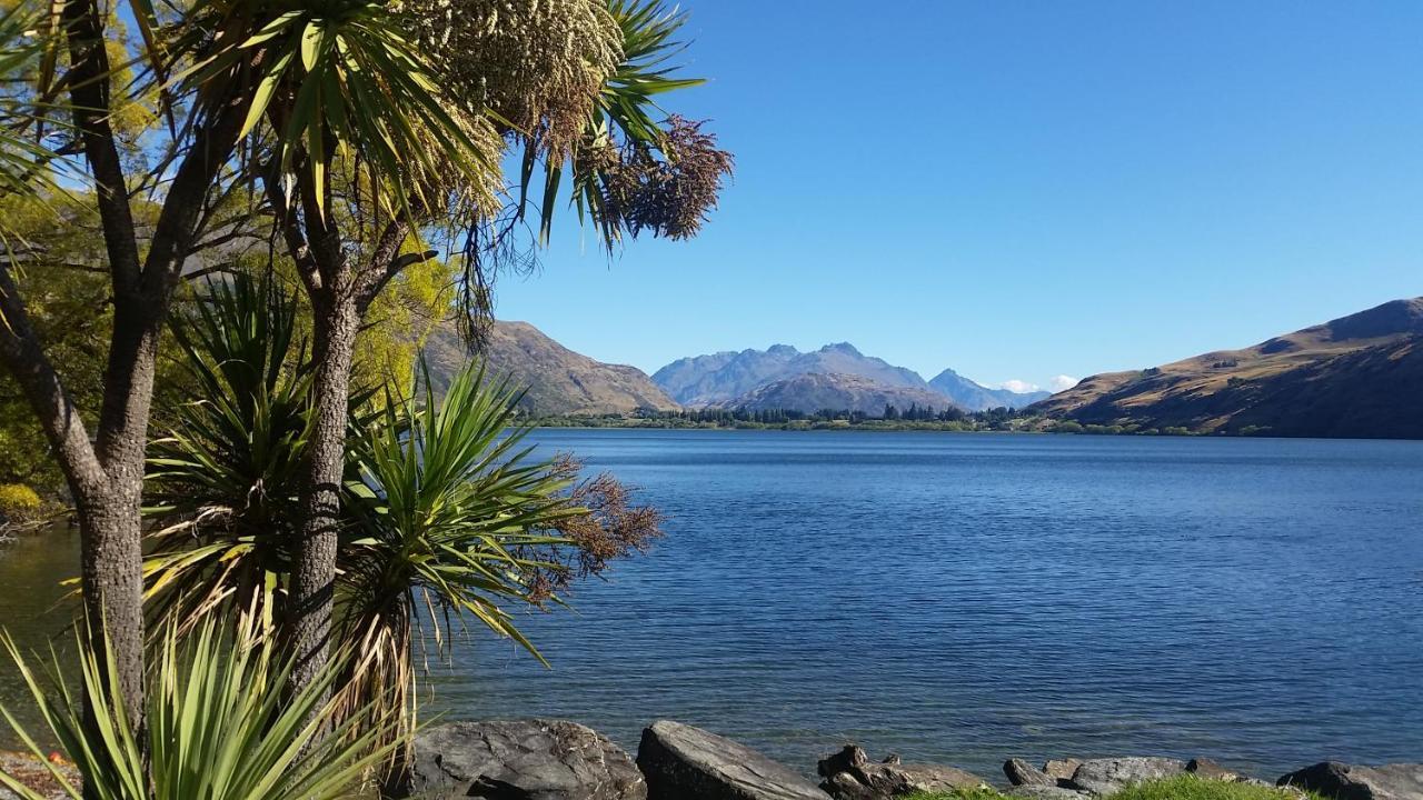 瓦纳卡Hawea Heaven: Superking Beds + Hot Tub + Mountain别墅 外观 照片
