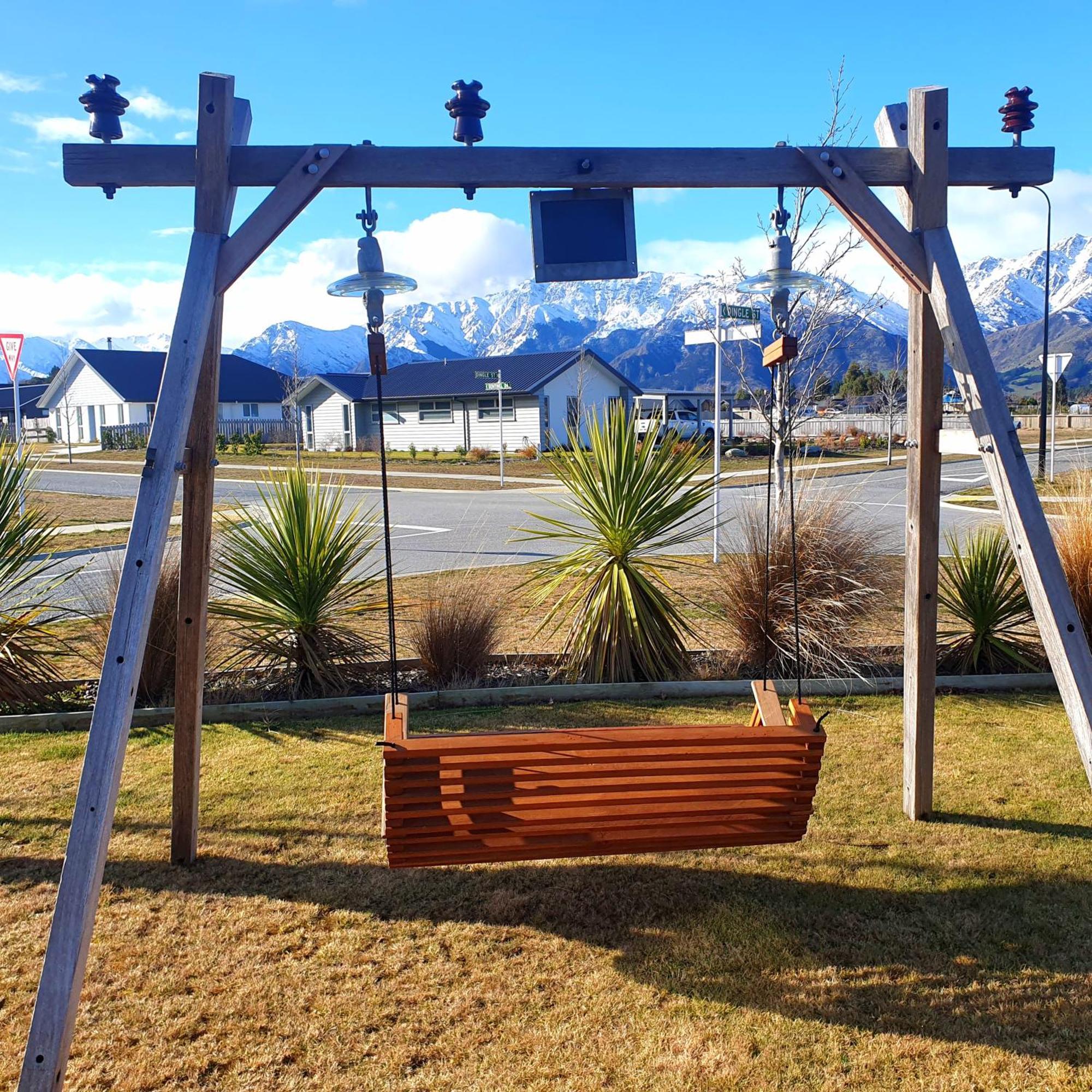 瓦纳卡Hawea Heaven: Superking Beds + Hot Tub + Mountain别墅 外观 照片